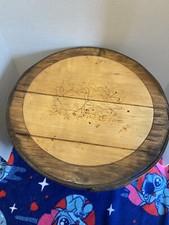 Vintage Cheese Box Wooden Round Box Bentwood Primitive Decor Quail Partridge