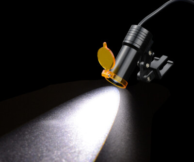 Lampe Frontale LED 5W Médicale/dentaire Avec Filtre - Bleu, Livraison US Rapide
