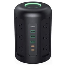 Aukey Powerhub Xl 12 Socket Power Hub Ac Usb Usb-c Surge Protector Pa-s24 Aukey Powerhub Xl 12 Socket Power Hub Ac Usb Usb-c Surge Protector Pa-s24