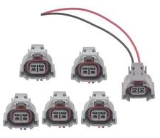 6 X Fuel Injector Connector Fits Ford Lincoln 2011-2019 V6 3.5L