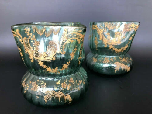 Vase de décoration du XIXe siècle en verre