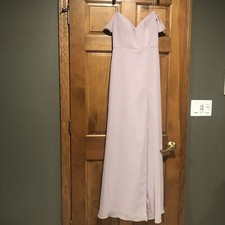 Jenny Yoo Priya Chiffon Maxi Bridesmaid Dress, 0