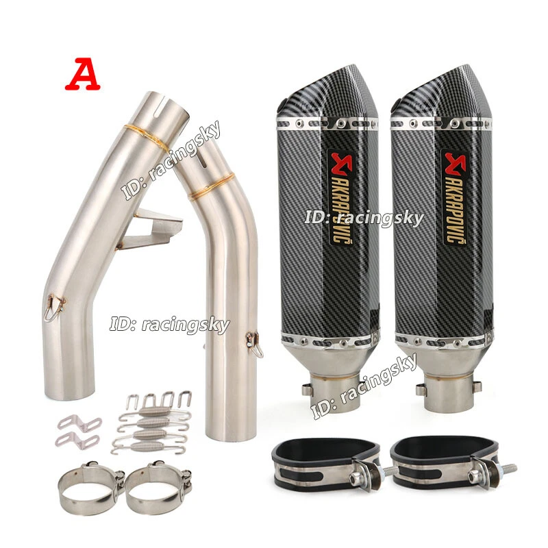 Silenciadores R&L tubo de escape de 51 mm deslizables para Yamaha FJR1300 2001-2024 Foto 3 de 4