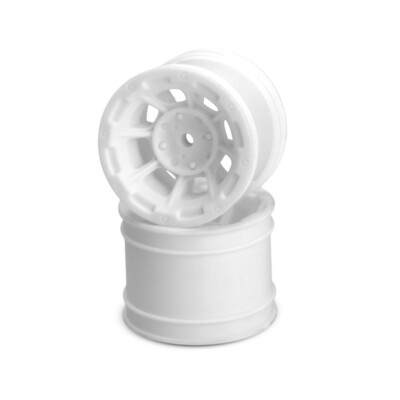 Jconcepts Hazard - 1.7'' RC10 rear wheel - white (1/4'' original axle) / JCO3359W