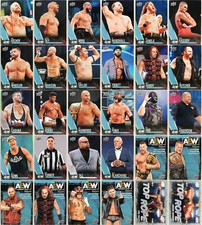 AEW UPPER DECK 2021 FIRST EDITION WRESTLING TRADING CARDS JAZWARES ROOKIE WWE