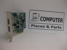 Dell USB 3.0 Dual Port PCIe LOW Profile Expansion Card 0FWGJ8 Tested Working SFF