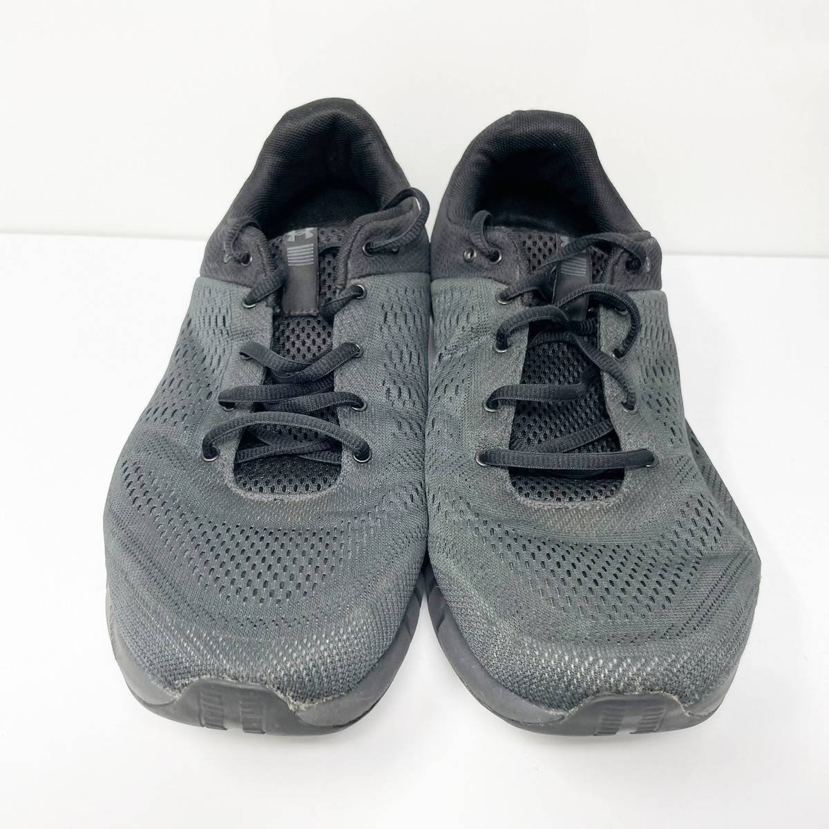 Under Armour Mens Micro G Pursuit 3000011-104 Black Running Shoes 