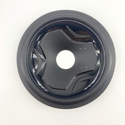 Replacement 5'' Black Speaker PP Cone W/ Rubber Surround For Alpine Woofer Recone