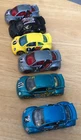 Vintage Hot Wheels Lot 2001 Volkswagen Beetle Lot Of 6 Blue Yellow Gray Black
