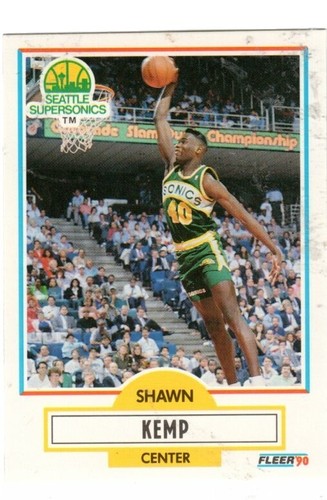 Shawn Kemp 14 NBA Basketball Card Lot Team USA and All star game 