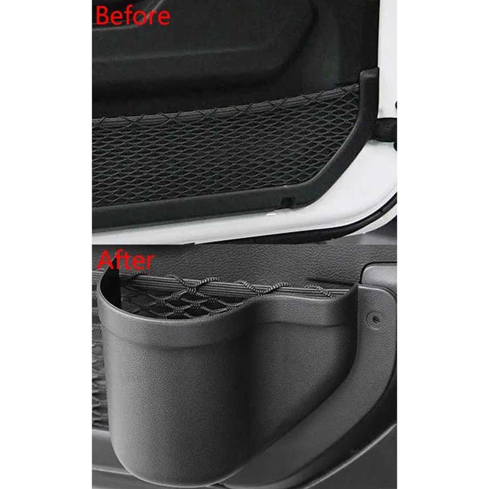 4 X передней задней двери панели хранения карман органайзер коробка для Jeep Wrangler JL 18-24 - Изображение 4 из 4