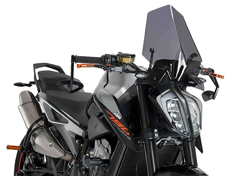 Puig Dark Smoke New Generation Sport Screen KTM 890 Duke 2021-2023