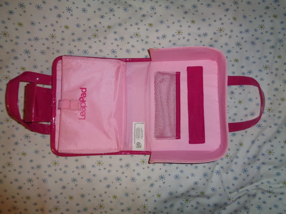 Leapfrog Leappad Explorer Kids Tablet Game System Pink Carrying Case  #C - Image 4 of 4
