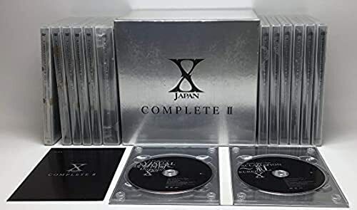 X JAPAN COMPLETE Ⅱ Box Set USED 7 CD ＋5 DVD ＋ 2 Bonus DVD 19 