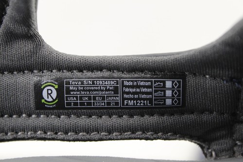 Kinder Teva Tanza Sandalen Unisex Riemen Wandern Wasser Schuhe Gr. 2 blau 1093489C - Bild 7 von 8