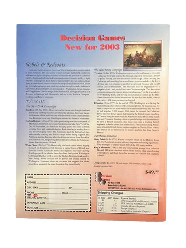 Strategy & Tactic Wargame Magazine #217 The American Army In WWI The Lost Battal - Picture 4 of 4