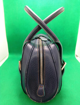 LOEWE Senda Mini Boston Bag Navy 13.3 inch | eBay