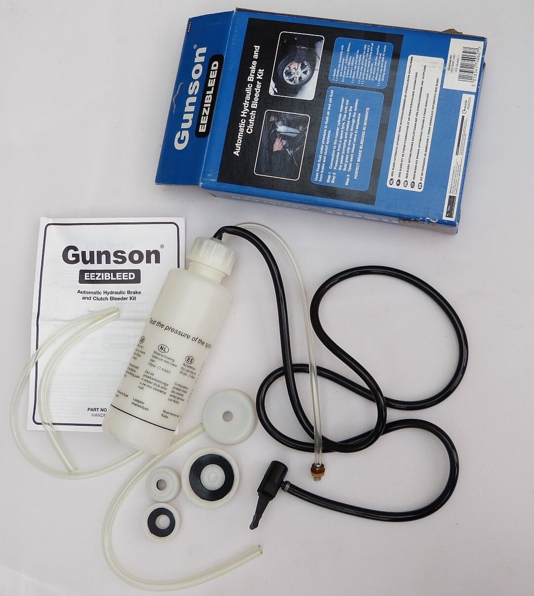 Gunson Eezibleed G4062, Hydraulic Clutch & Brake Bleeding Gunson Eezibleed G4062, Hydraulic Clutch & Brake Bleeding