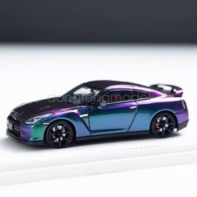 FH 1/64 Scale Nissan GT-R R35 Chameleon Diecast Car Model Toy