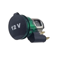 Universal Zigarettenanz&uuml;nder Steckdose mit Beleuchtung 12 / 24 Volt