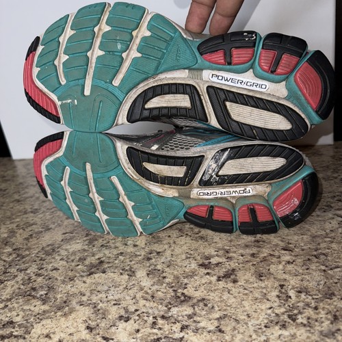 Saucony Hurricane 15 Running Shoes Women’s Size 11 Power Grid Hydramax Silver - Picture 6 of 12