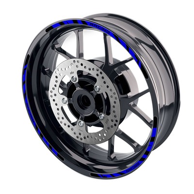 Blue W02B 2 Wheels Sticker Kit For Kawasaki VULCAN 650 2015-2020 19 18 17 16
