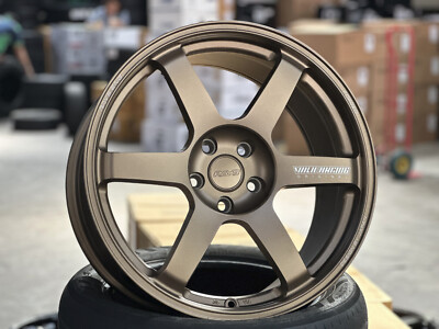 New 19x8.5 19x9.5 AOW TE37 (4 Wheel) 5x112 Bronze BMW G20 G30 X1 M340i Mercedes