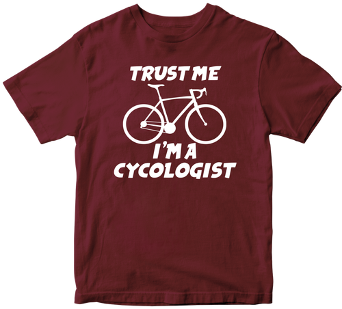 Cycologist Trust me T-shirt Novelty Funny Mountain Top inspired by Cyclists Gift - Picture 12 of 16