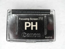 Canon FN Focusing Screen PH For New F-1 / F-1N w/ Case