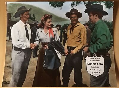 MONTANA Errol Flynn Alexis Smith Aushangfoto #8