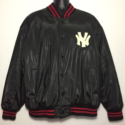 majestic new york yankees satin bomber jacket
