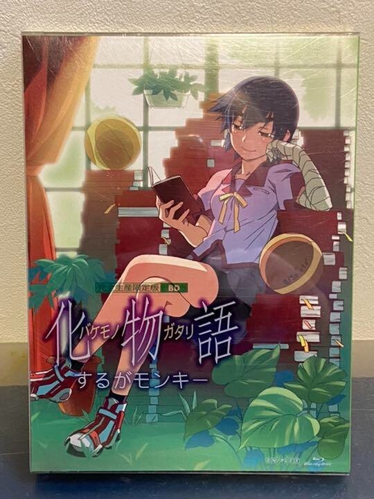 Japan Anime Bakemonogatari Suruga Monkey Complete Limited Edition 3 DVD rare