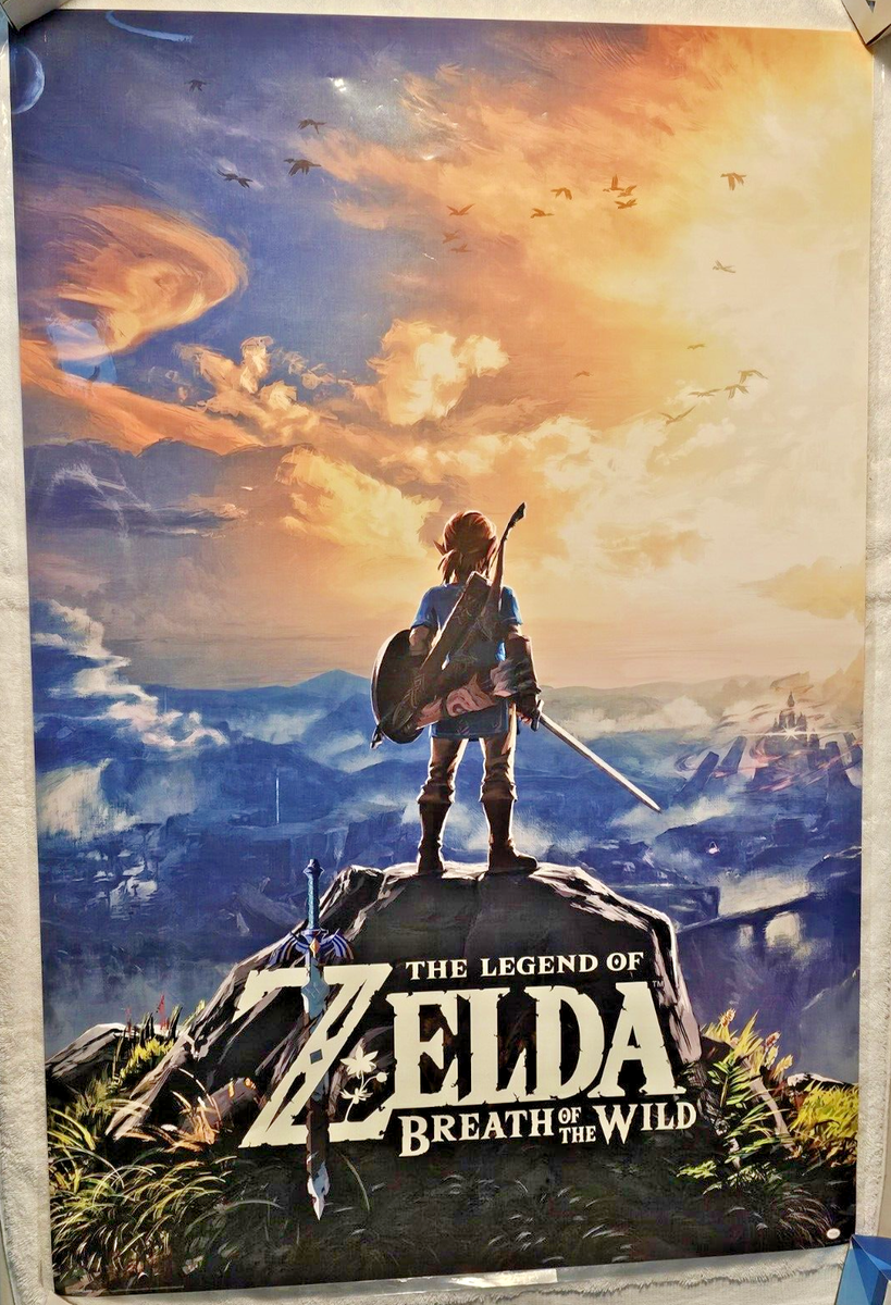 The Legend of Zelda Breath of the Wild High Quality Laminated