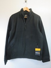 Men's Regatta Overhead Half Zip Fleece, Black, Size Medium (EUR) 50, With Tags