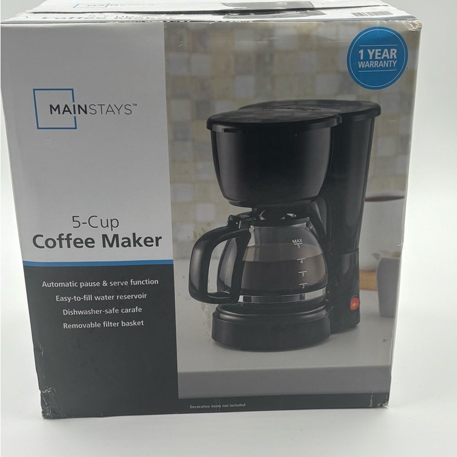 Black - Unopened Box - Compact Drip Brewer