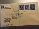 GB STAMPS RARE FIRST DAY COVER 1937 KING GEORGE VI 2 1/2d 3 KINGS ILLUSTRATED