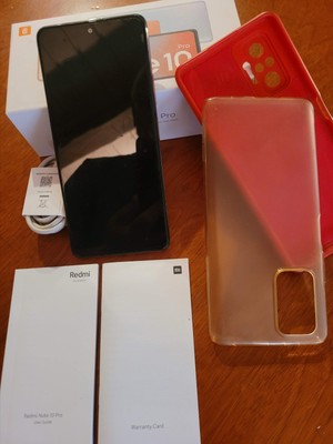 Wie Neu Xiaomi  Redmi Note 10 Pro 128GB,6GB RAM Bronze (Ohne Simlock) Smartphone