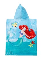Disney Ariel Kids Swimming Poncho High Quality 100 Cotton Terry Cloth