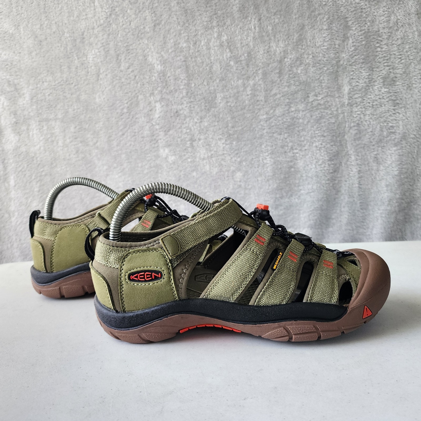 Sandali KEEN Newport H2 uomo taglia 6 verde oliva lavabili scarpe da trekking outdoor