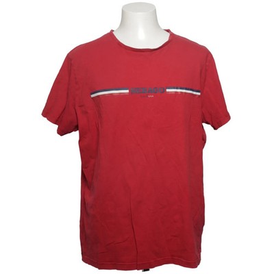 Sebago, T-shirt, Größe: 2XL, Rot, Print, Herren #Noi