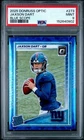 2025 Panini Donruss Optic Jaxson Dart Blue Scope Rookie #273 GIANTS PSA 9 Mint