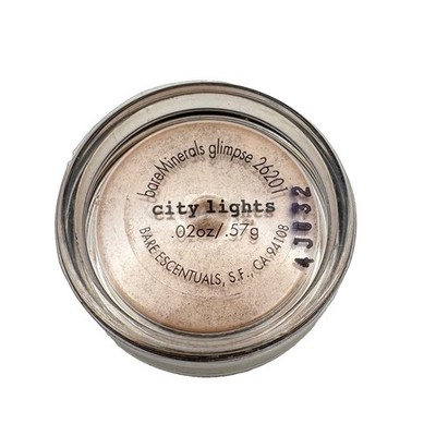i.d. bareMinerals Glimpse Loose Powder CITY LIGHTS .02 oz .57 g eyeshadow Sealed
