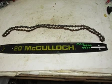 McCulloch 20" Chainsaw Mac 4900 49cc Bar & Chain