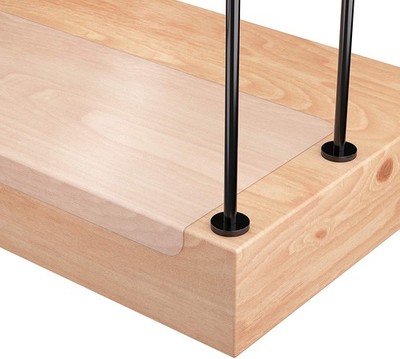 sossai  Stufenfolie Stair Protect transparenter selbstklebender Treppenschutz