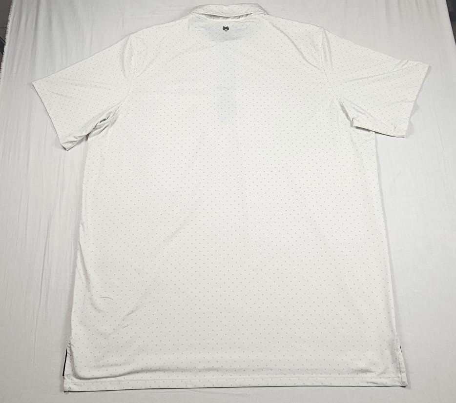 Greyson Golf Wolf Print Pattern Performance Polo … - image 6