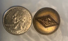 IDREFJALLENS GOLFKLUBB, IDRE, SWEDEN.  1"- COIN STYLE Ball Marker.