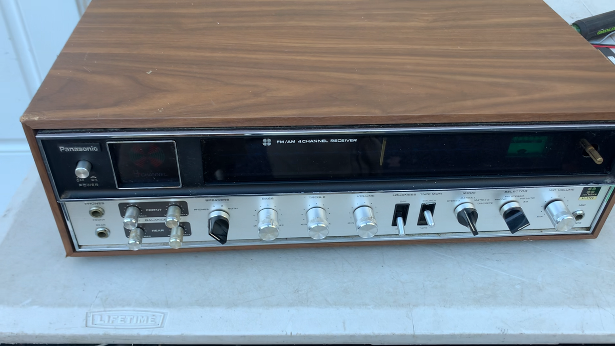 Panasonic SS-7100 RARE Vintage 4 Channel Quad Stereo Receiver Made