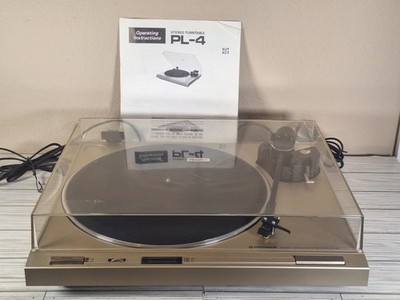 VINTAGE PIONEER PL-4 AUTO RETURN DIRECT DRIVE TURNTABLE RECORD PLAYER