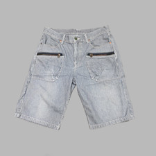 VTG Adult OshKosh B'Gosh Railroad Shorts Striped Vestbak USA 32 x12