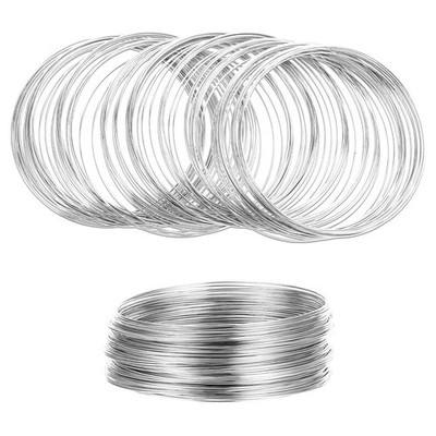 100 Loop Schmuckdraht, Memorydraht Zur Schmuckherstellung Armbänder Perlend1876